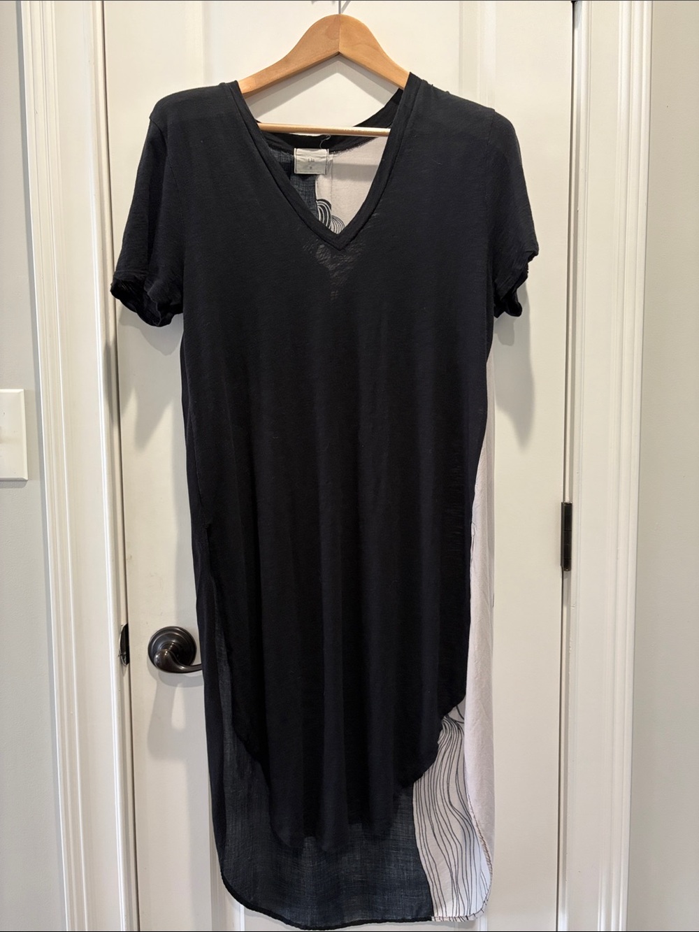 Anthropologie Tunic floral print back